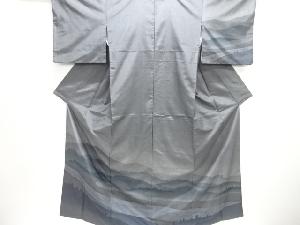 遠山模様本場泥大島紬訪問着